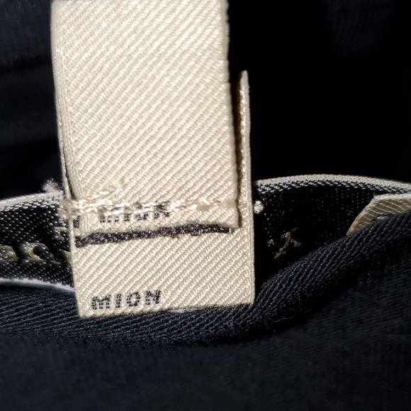 Burberry plaid patch top black large XL - Picture 6 of 7